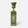Mrs. Alice Adelaide Green Lattice Urn & Pedestal< Vases | Vases & Planters