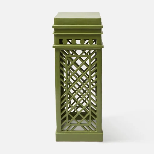Mrs. Alice Adelaide Green Lattice Urn & Pedestal< Vases | Vases & Planters