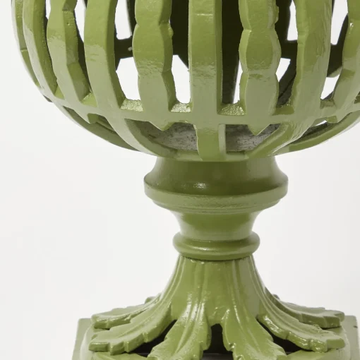 Mrs. Alice Adelaide Green Lattice Urn & Pedestal< Vases | Vases & Planters