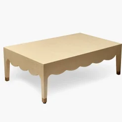 Mrs. Alice Adele Grasscloth Coffee Table< Furniture