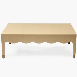 Mrs. Alice Adele Grasscloth Coffee Table< Furniture