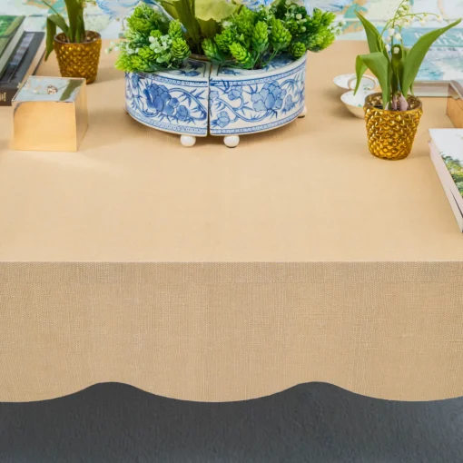 Mrs. Alice Adele Grasscloth Coffee Table< Furniture