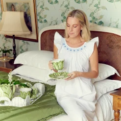 Mrs. Alice Alice Blue Sleeveless Nightdress< Nightwear | For Her