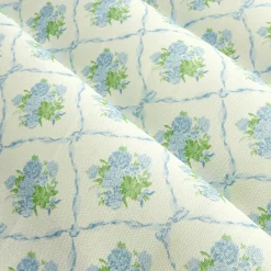 Mrs. Alice Alice's Bouquet Fabric (Blue)< Serena Fresson Fabrics