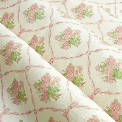 Mrs. Alice Alice's Bouquet Fabric (Pink)< Serena Fresson Fabrics