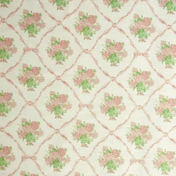 Mrs. Alice Alice's Bouquet Fabric (Pink)< Serena Fresson Fabrics
