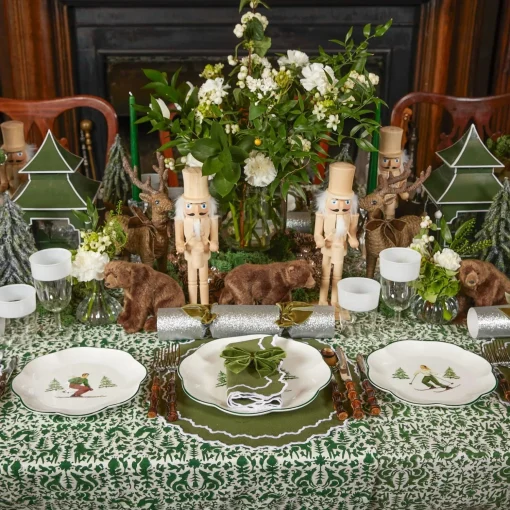 Mrs. Alice Alpine Brown Bears (Set of 3)< Christmas Decorations