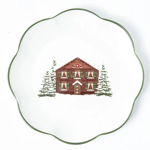 Mrs. Alice Alpine Chalet Dinner Plate< Dinner Plates