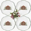 Mrs. Alice Alpine Chalet Dinner Plate (Set of 4)< Dinner Plates | Crockery Sets