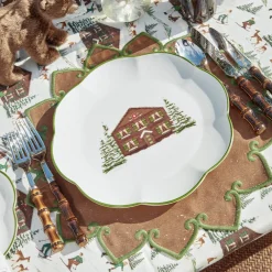 Mrs. Alice Alpine Chalet Dinner Plate< Dinner Plates
