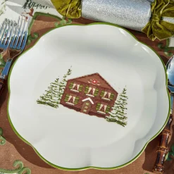 Mrs. Alice Alpine Chalet Dinner Plate< Dinner Plates