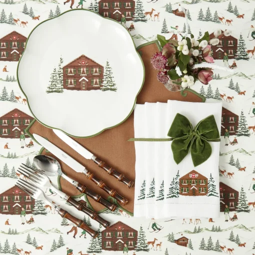 Mrs. Alice Alpine Chalet Dinner Plate< Dinner Plates