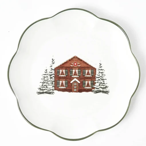 Mrs. Alice Alpine Chalet Dinner Plate (Set of 4)< Dinner Plates | Crockery Sets