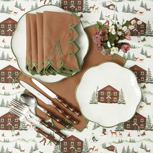 Mrs. Alice Alpine Chalet Starter Plate< Starter Plates