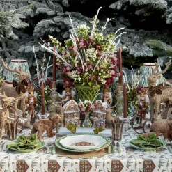 Mrs. Alice Angelina Chestnut & Green Placemats (Set of 4)< Placemats | Under £100