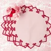 Mrs. Alice Angelina Pink & Red Placemats (Set of 4)< Placemats | For Her