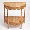 Mrs. Alice Annabelle Rattan Side Table< Furniture | Furniture