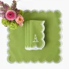 Mrs. Alice Apple Green Isabella Napkins (Set of 4)< Summer Table Linen | Napkins