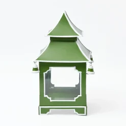 Mrs. Alice Apple Green Pagoda Lantern< Year-round Decorations | Spring Decorations