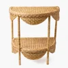 Mrs. Alice Aria Rattan Braided Side Table< Furniture | Furniture