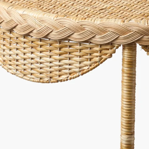 Mrs. Alice Aria Rattan Braided Side Table< Furniture | Furniture