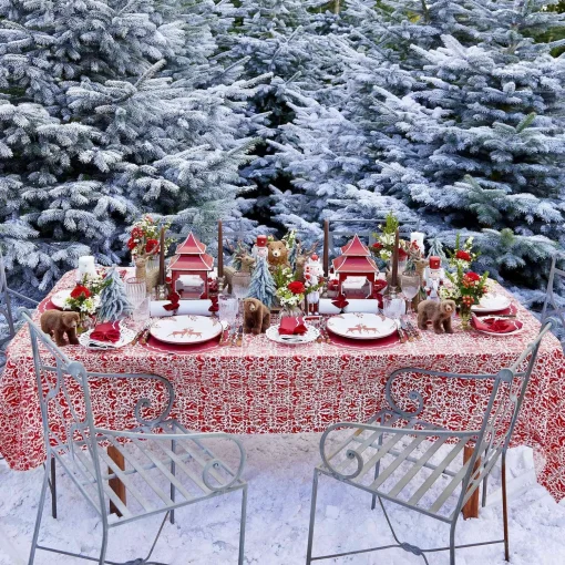 Mrs. Alice Assorted Red Glitter Nutcracker Trio< Christmas Decorations
