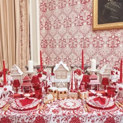 Mrs. Alice Assorted Red Glitter Nutcracker Trio< Christmas Decorations