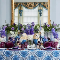 Mrs. Alice Aubergine Anita Engraved Glass (Set of 4)< Glasses