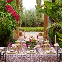 Mrs. Alice Aubergine Positano Glasses (Set of 4)< Summer Glassware | Glasses