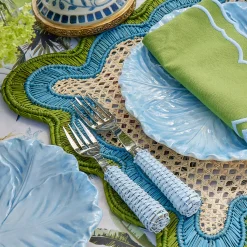 Mrs. Alice Aurora Woven Placemats (Set of 4)< Summer Table Linen | Placemats