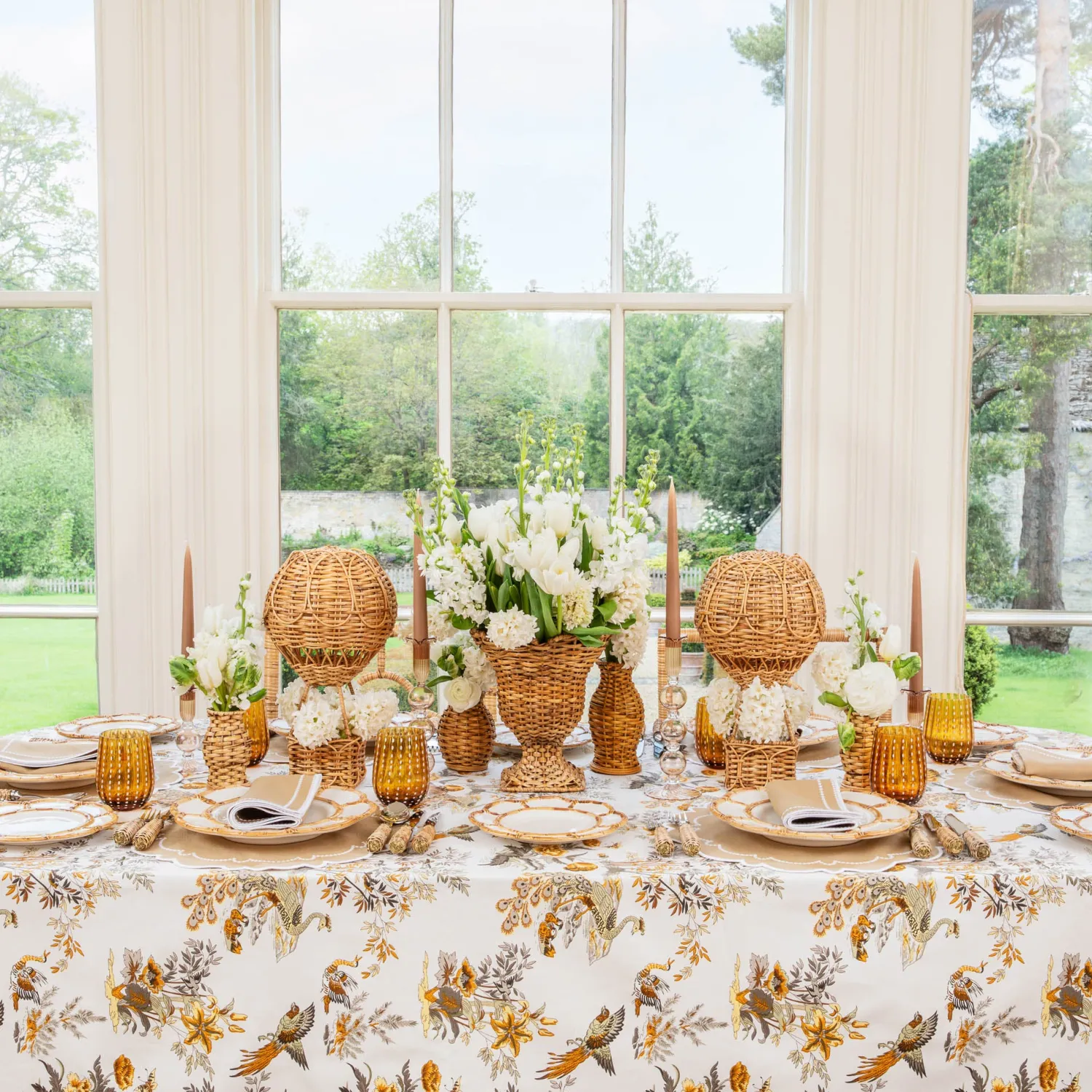 Mrs. Alice Autumn Fields Tablecloth< Tablecloths