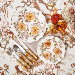 Mrs. Alice Autumn Flowers Dinner Plate< Dinner Plates
