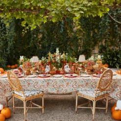 Mrs. Alice Autumnal Paisley Tablecloth< Tablecloths