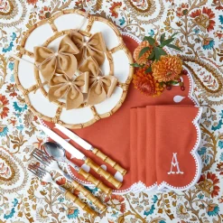 Mrs. Alice Autumnal Paisley Tablecloth< Tablecloths