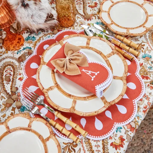 Mrs. Alice Autumnal Paisley Tablecloth< Tablecloths