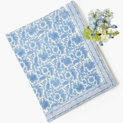 Mrs. Alice Azure Pheasant Tablecloth< Tablecloths | For Her