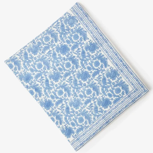 Mrs. Alice Azure Pheasant Tablecloth< Tablecloths | For Her