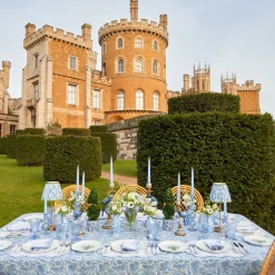 Mrs. Alice Azure Pheasant Tablecloth< Tablecloths | For Her