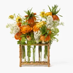 Mrs. Alice Bamboo Bud Vase< Summer Glassware | Vases