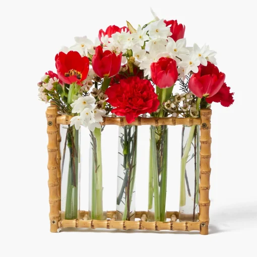 Mrs. Alice Bamboo Bud Vase< Summer Glassware | Vases