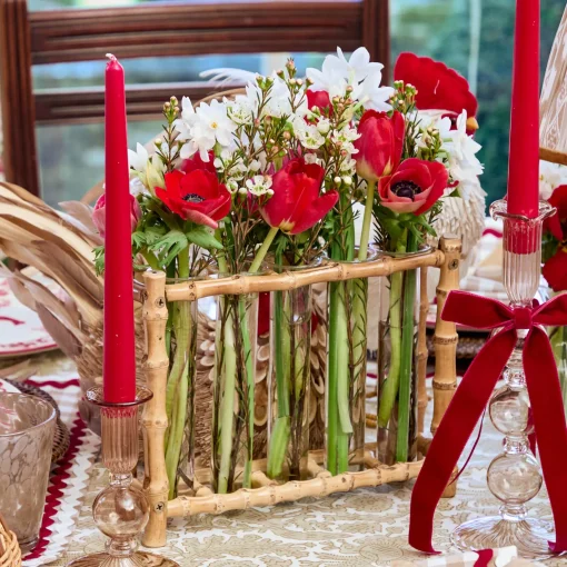 Mrs. Alice Bamboo Bud Vase< Summer Glassware | Vases