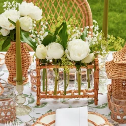 Mrs. Alice Bamboo Bud Vase< Summer Glassware | Vases
