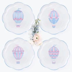 Mrs. Alice Bea Balloon Dinner Plates (Set of 4)< Dinner Plates | Crockery Sets