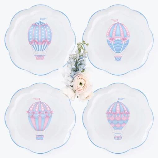 Mrs. Alice Bea Balloon Dinner Plates (Set of 4)< Dinner Plates | Crockery Sets