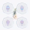 Mrs. Alice Bea Balloon Starter Plates (Set of 4)< Starter Plates | Crockery Sets
