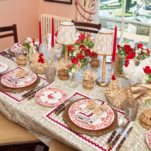 Mrs. Alice Berry Red Candles (Set of 8)< Candles