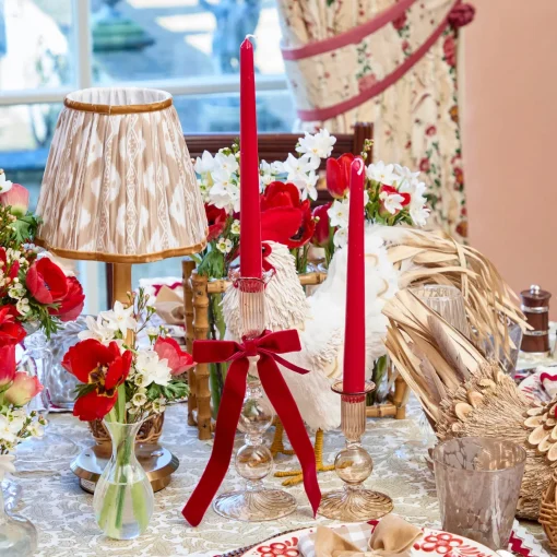 Mrs. Alice Berry Red Candles (Set of 8)< Candles