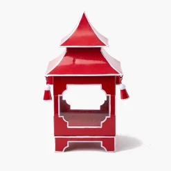 Mrs. Alice Berry Red Pagoda Lantern< Year-round Decorations | Spring Decorations