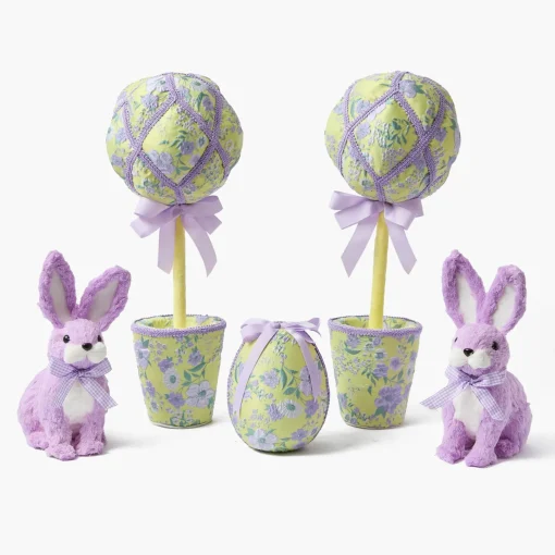 Mrs. Alice Betsy the Bunny (Pair)< Spring Decorations