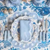 Mrs. Alice Bettina Blue & White Placemats & Napkins (Set of 4)< Table Linen Sets | Mrs. Alice Monogram